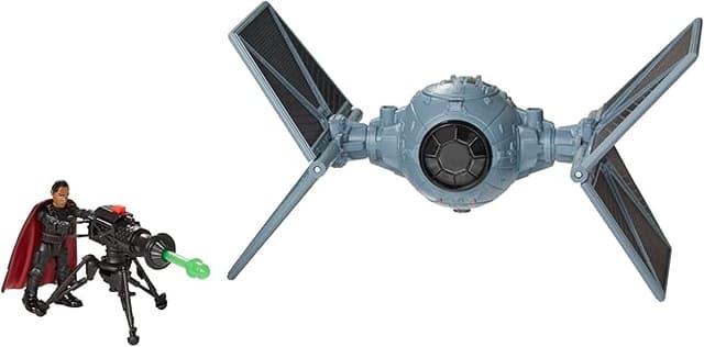 STAR WARS Mission Fleet Stellar Class Moff Gideon Outland TIE Fighter Imperial Assault 2.5-Inch-Scale Figure and Vehicle, Kids Ages 4 and Up,F1137